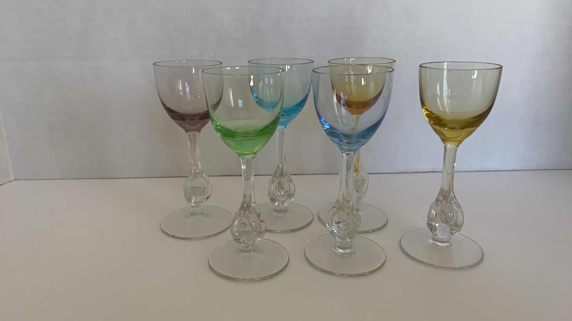 Photo 1 of VINTAGE CORDIAL GLASSES