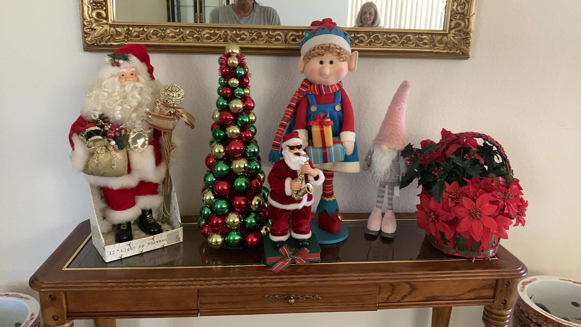 Photo 1 of ASSORTED CHRISTMAS DECORATIONS