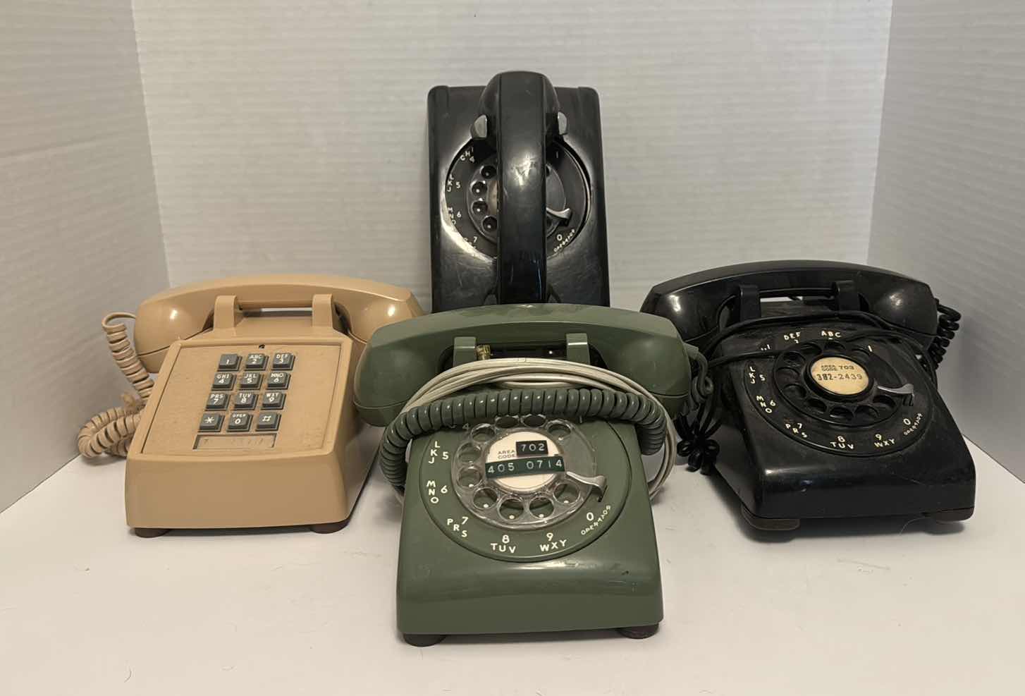 Photo 1 of 4- VINTAGE DIAL TONE TELEPHONES