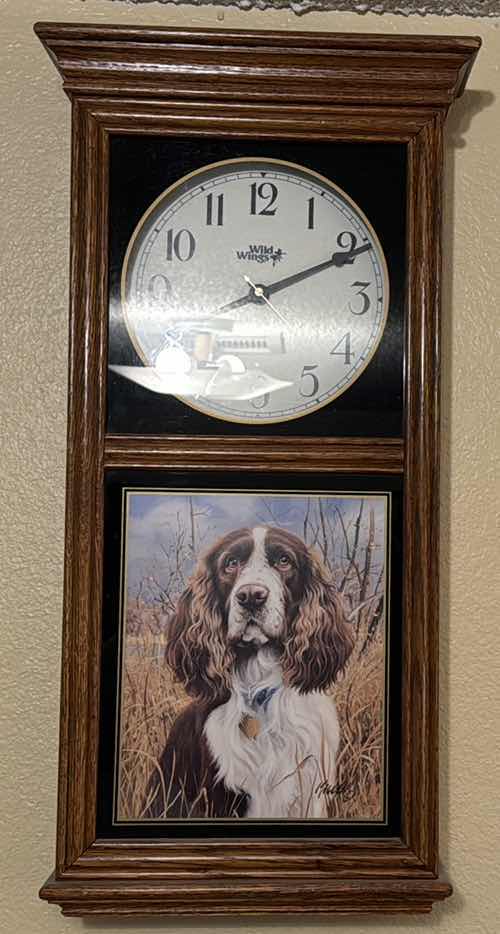 Photo 1 of COCKER SPANIEL WALL CLOCK