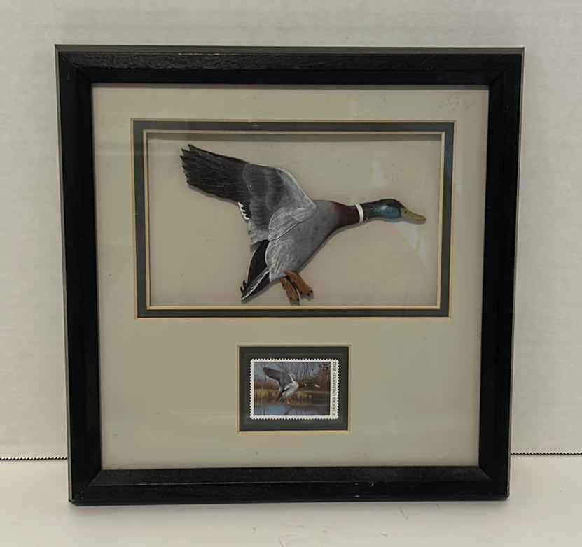 Photo 1 of DUCKS UNLIMITED 2002 STAMP SHADOW BOX