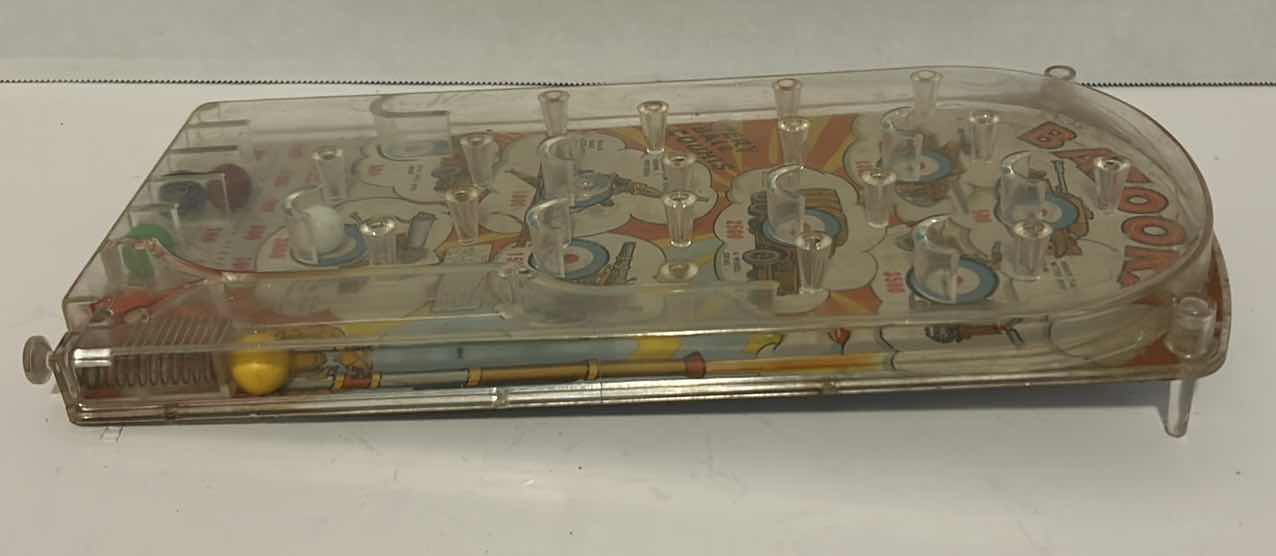 Photo 2 of MARX, BAZOOKA MILITARY PINBALL TYPE GAME. 1950’S WORKS