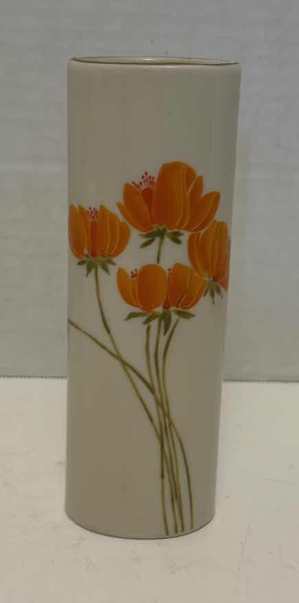 Photo 2 of SET OF 3 OTAGIRI JAPAN POPPY VASES