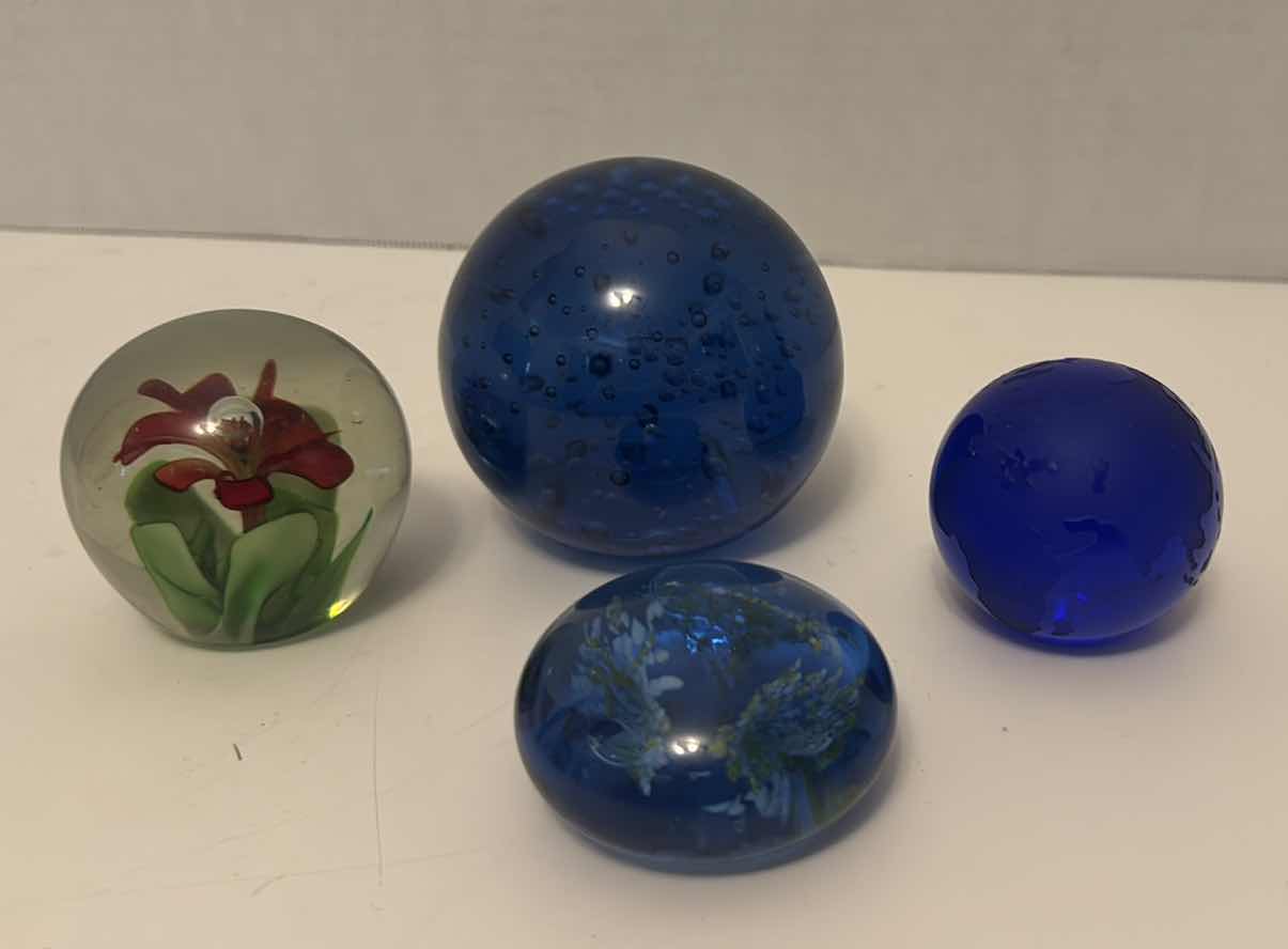 Photo 1 of SET OF 4 PAPERWEIGHTS