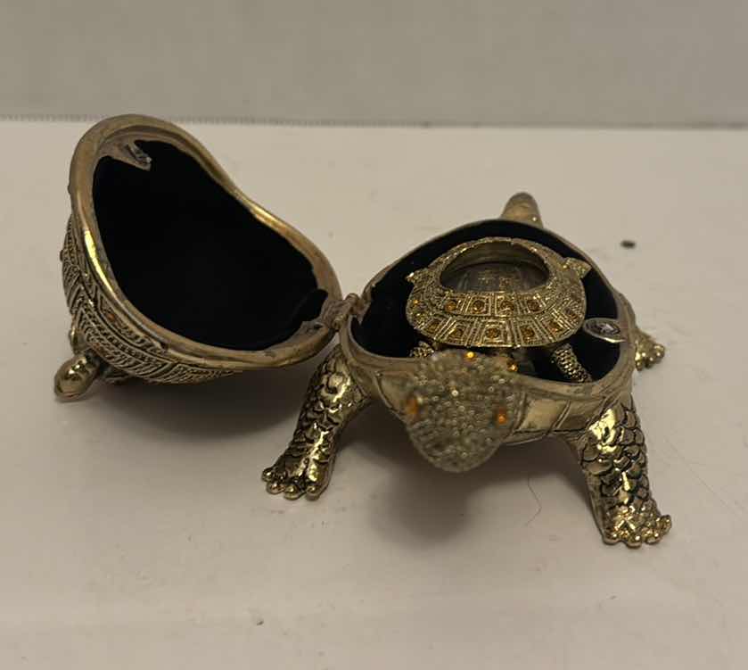 Photo 2 of BOMBAY JEWELED TURTLE DESK IN BOX