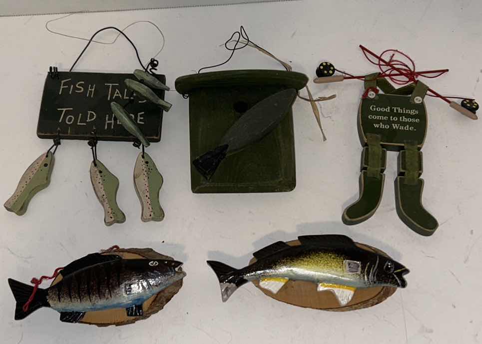 Photo 4 of ASSORTED FISHING HOME DECOR