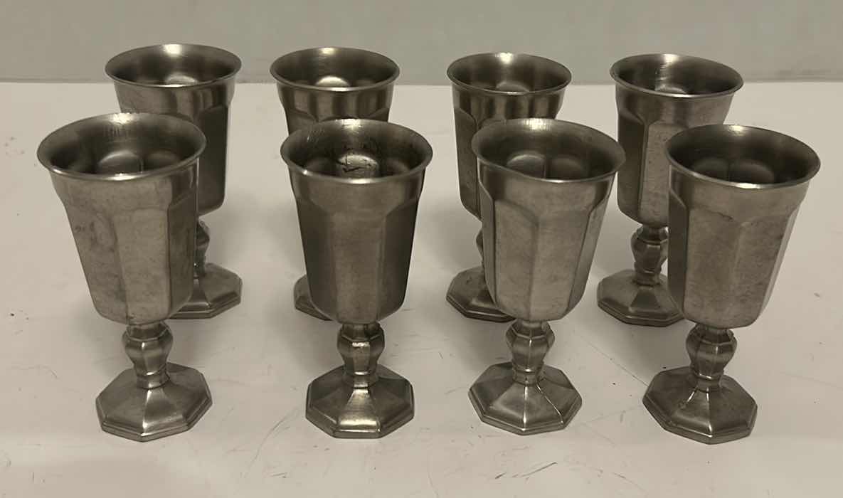 Photo 2 of ASSORTED PEWTER DINNERWARE