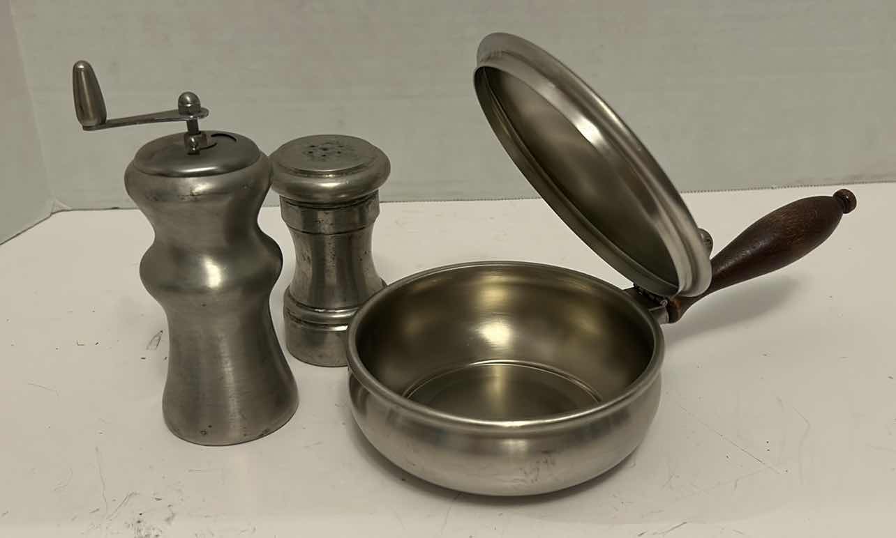 Photo 3 of ASSORTED PEWTER KITCHENWARE