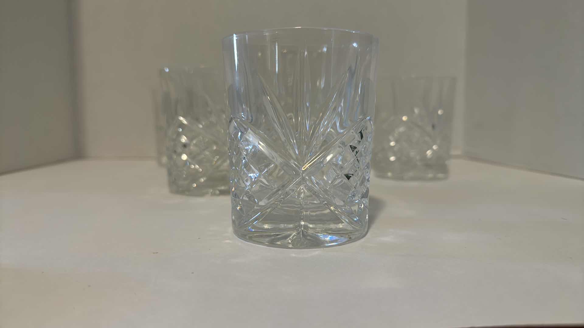 Photo 1 of 8 PIECE CRYSTAL COCKTAIL GLASSES
SMALL CHIP IN RIM OF ONE GLASS