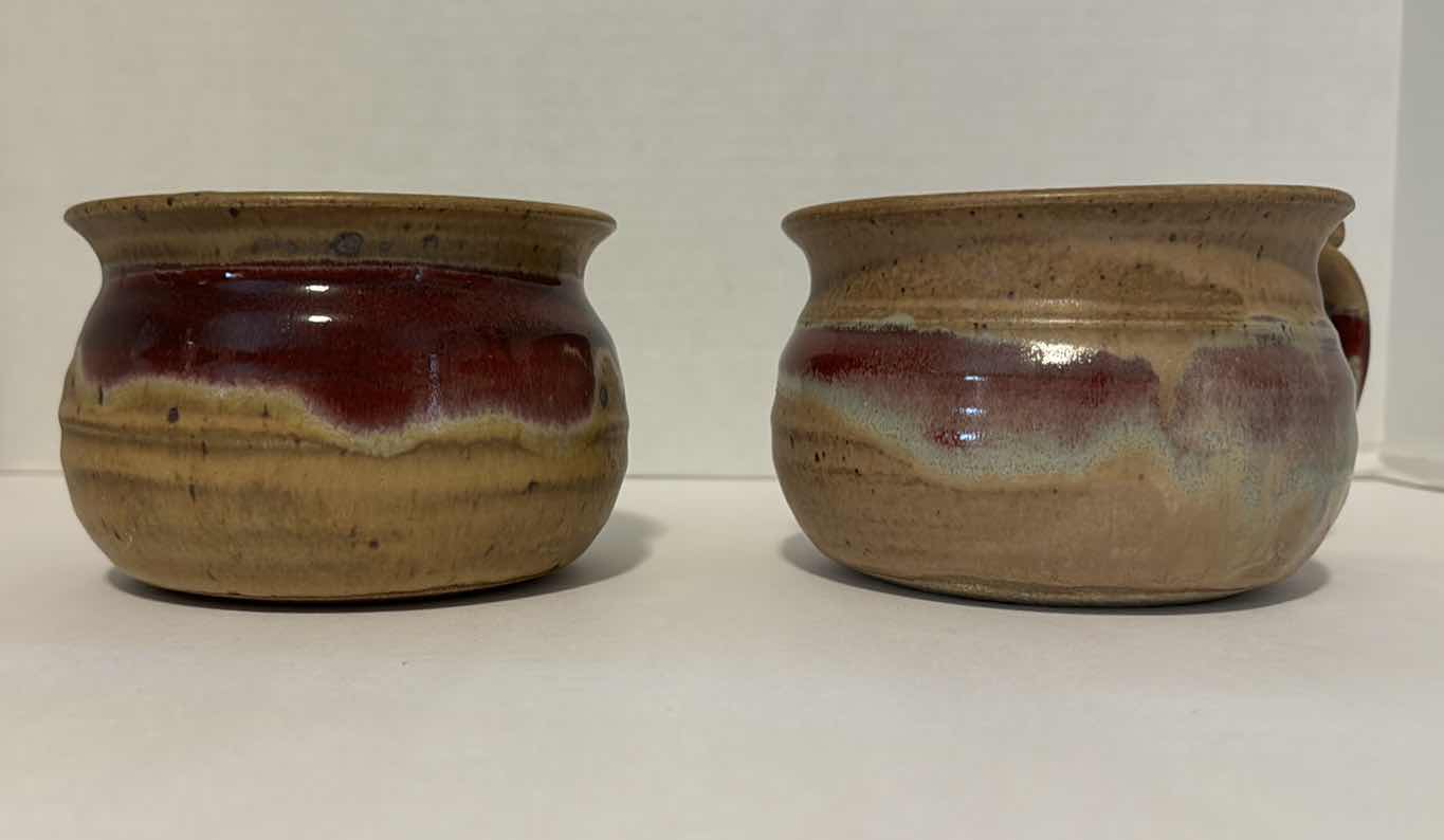 Photo 1 of $50 TWO SIGNED POTTERY PIECES