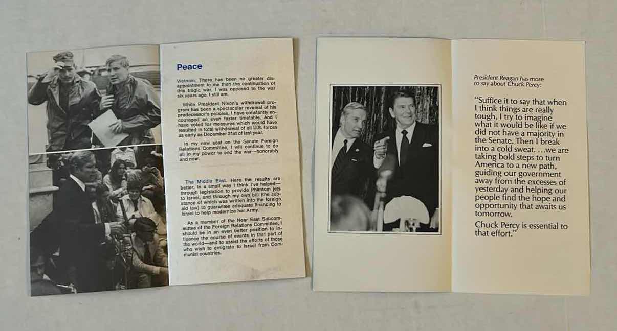 Photo 4 of PRESIDENTIAL AND POLITICAL PAMPHLETS AND STICKERS