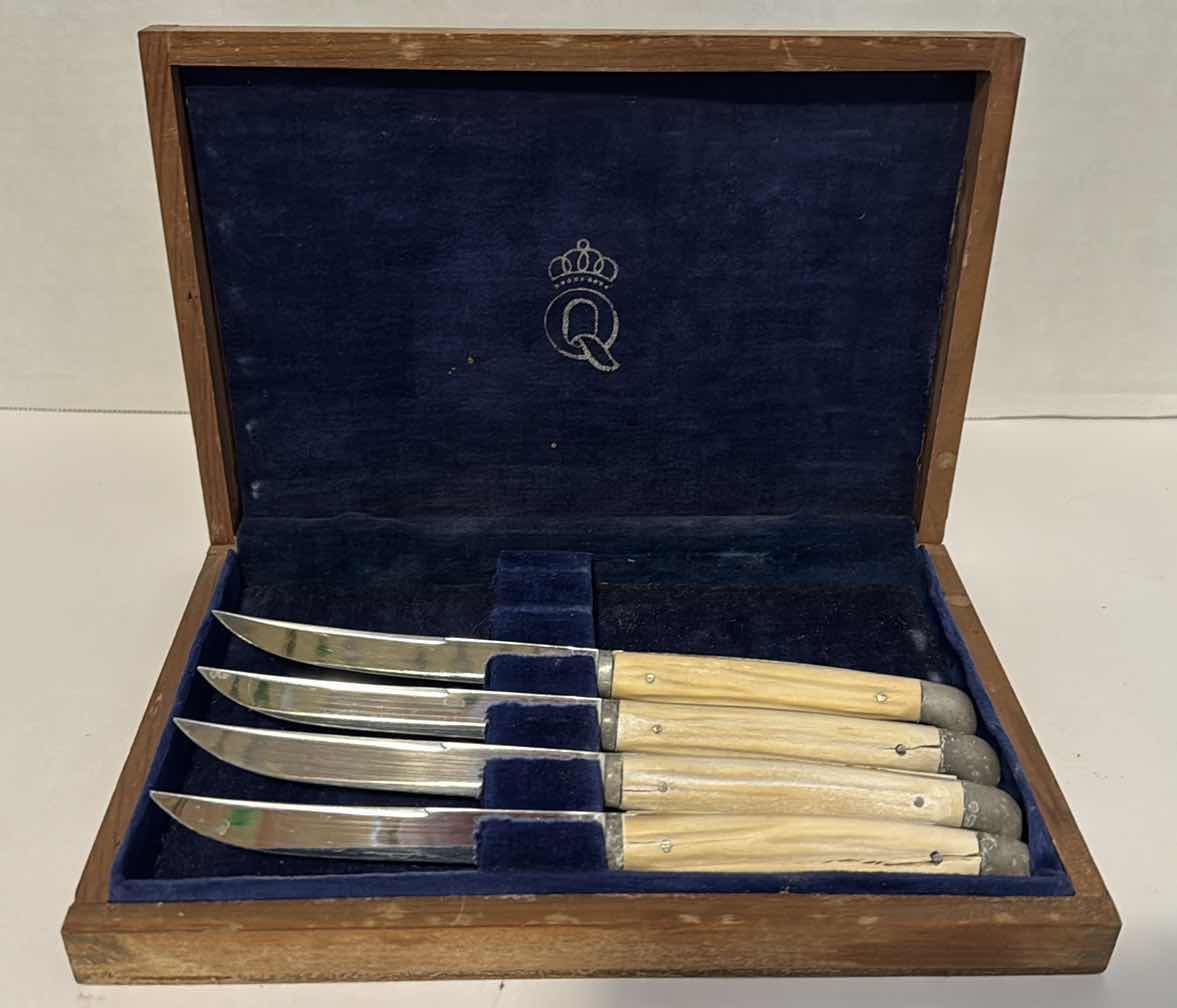 Photo 2 of QUEEN CUTLERY DELUXE STEAK KNIVES (2 MISSING)