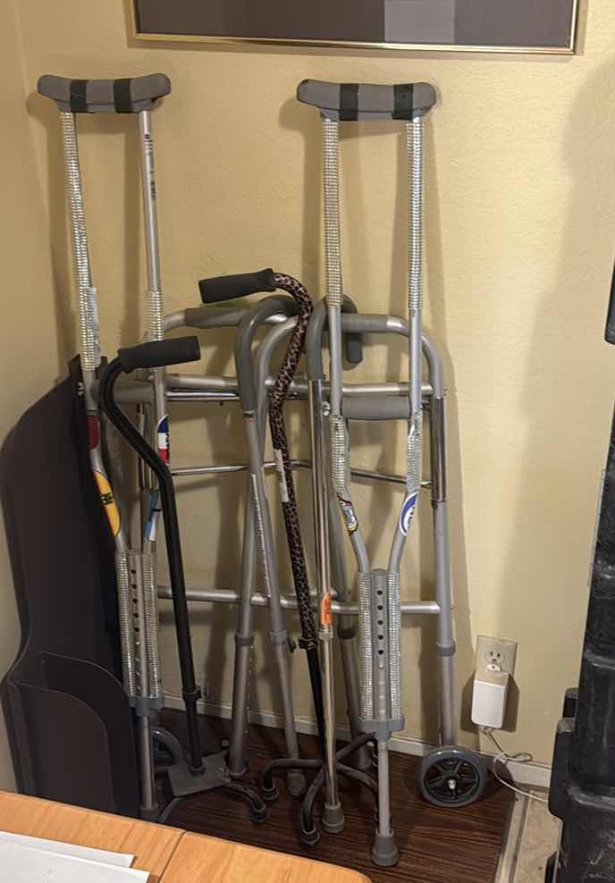 Photo 1 of LOT OF MOBILITY AIDS