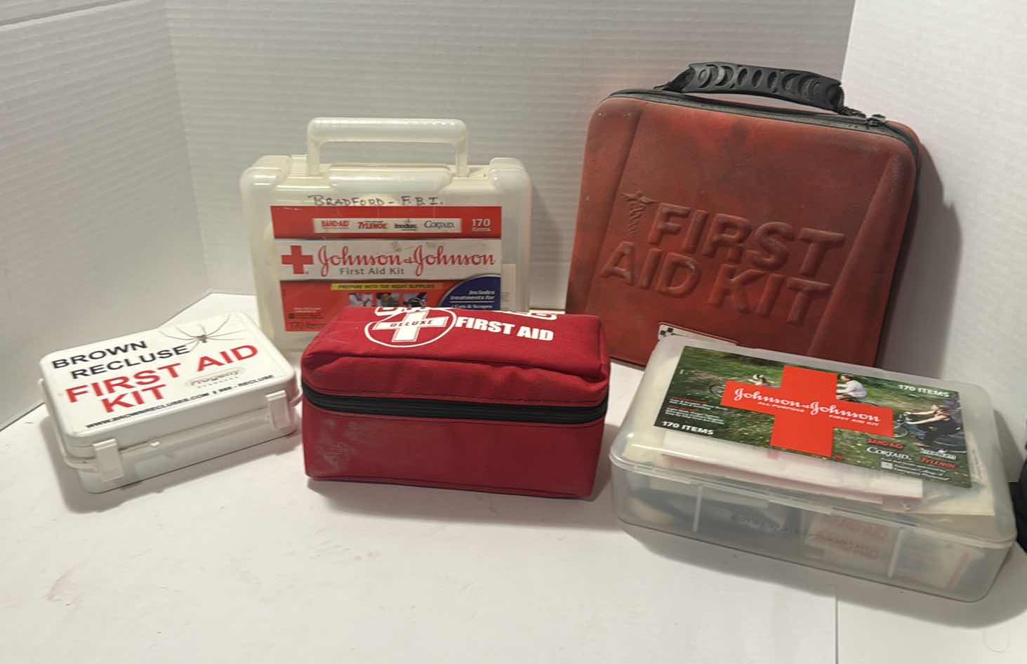 Photo 1 of LOT OF FIRST AID KITS