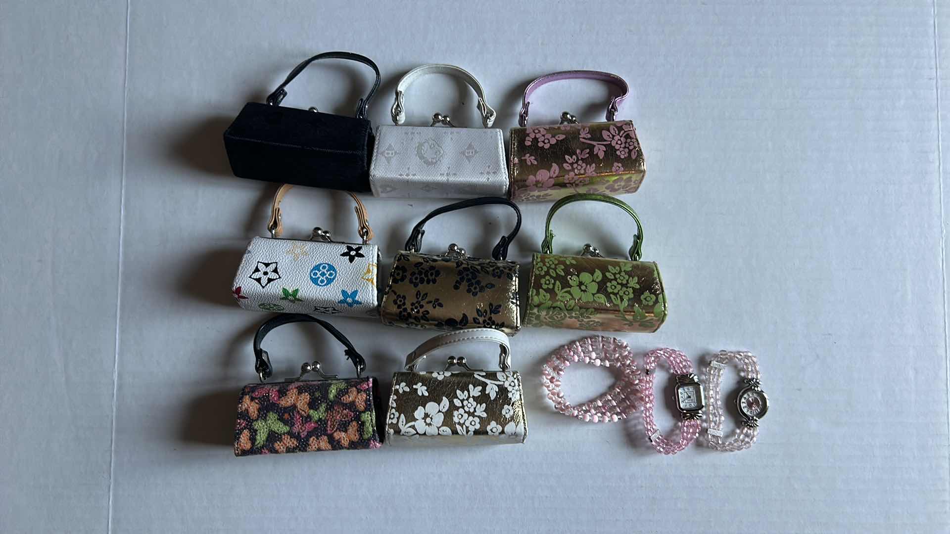 Photo 1 of SET OF MINI PURSES AND MATCHING JEWELRY