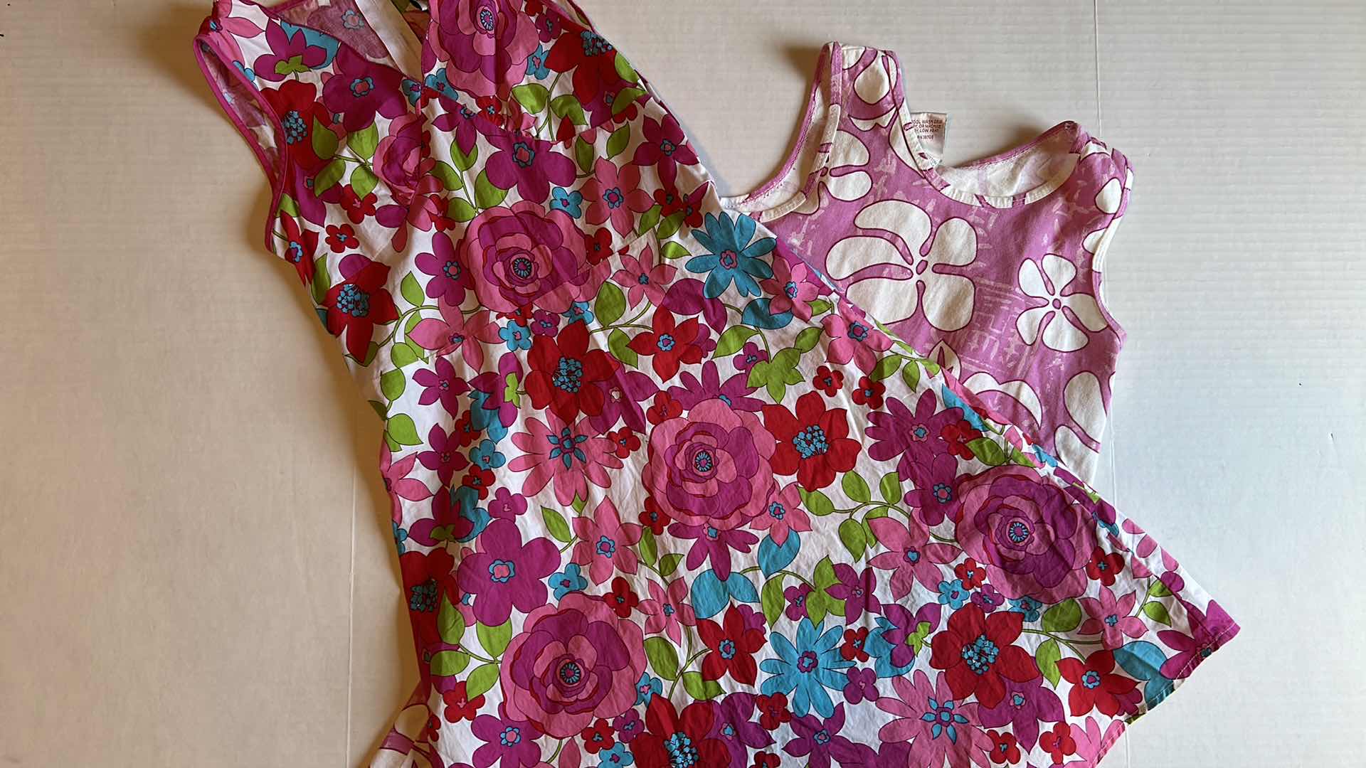 Photo 4 of SET OF GIRLS FLOWER PRINT DRESSES SIZE 14 AND 16