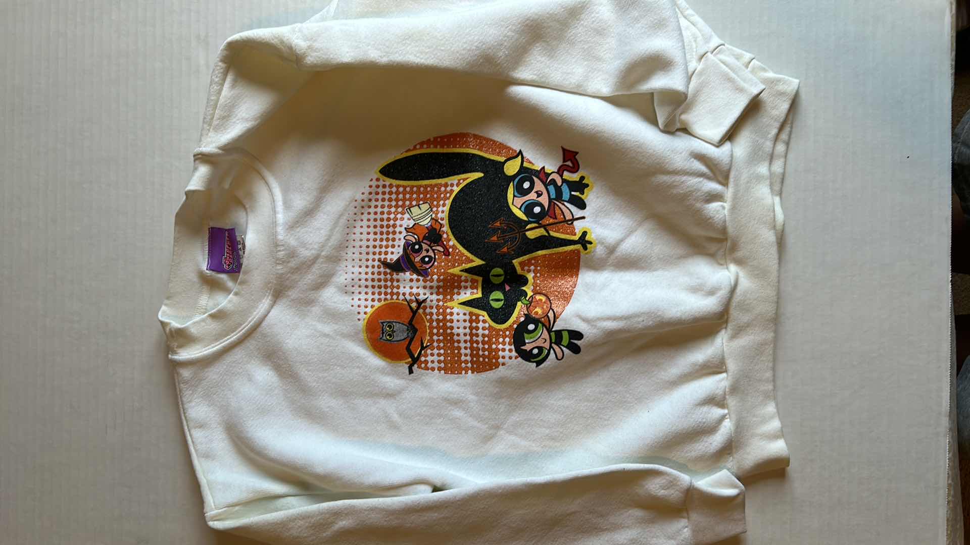 Photo 1 of THE POWERPUFF GIRLS HALLOWEEN SWEATER SIZE 10-12