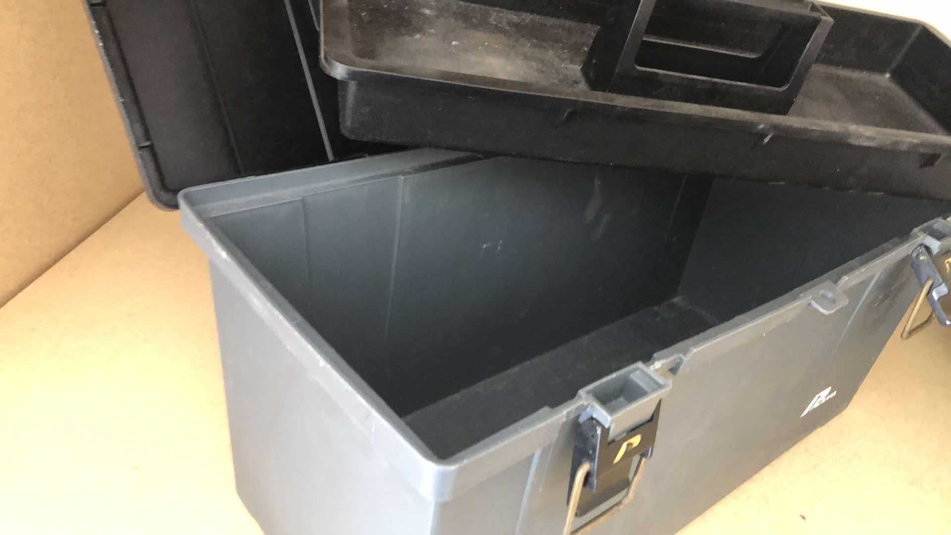 Photo 2 of PLANO PLASTIC TOOL BOX