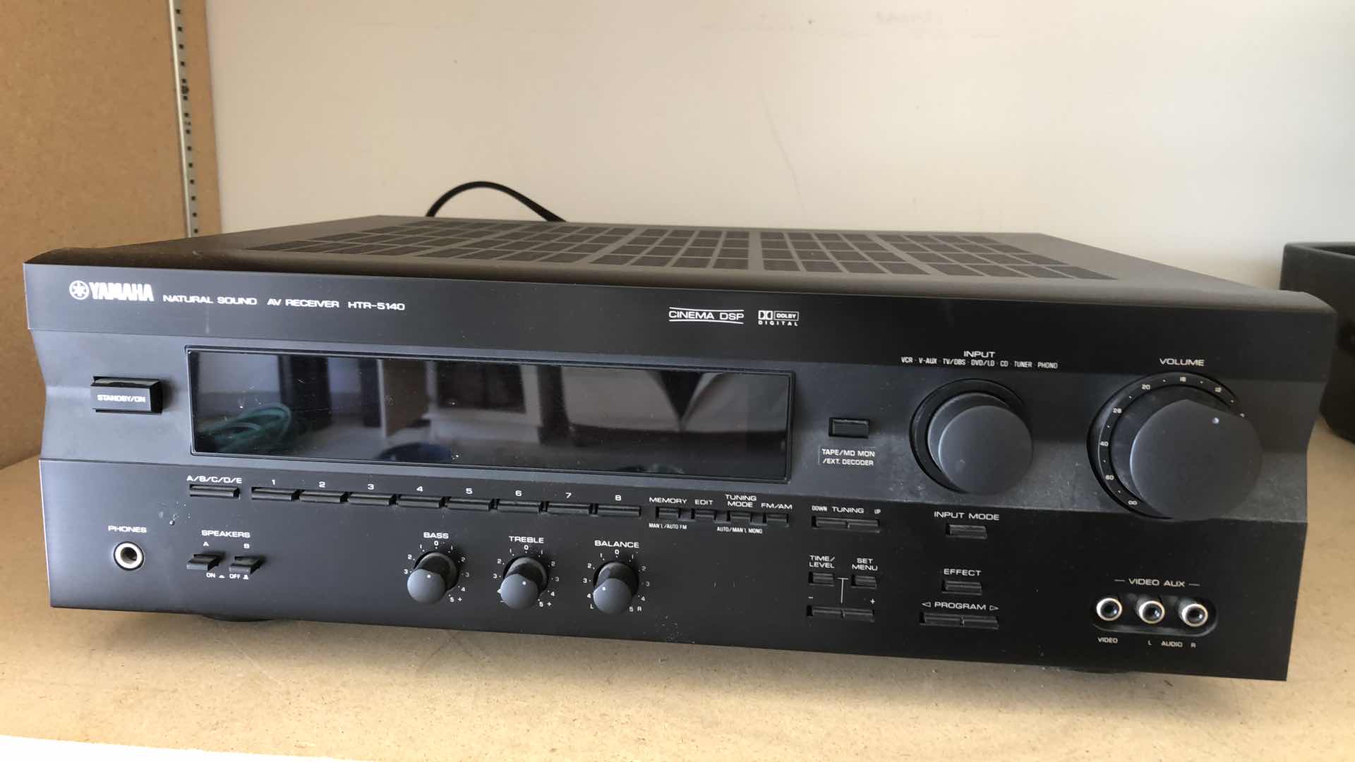 Photo 1 of YAMAHA NATURAL SOUND AV RECEIVER HTR-5140