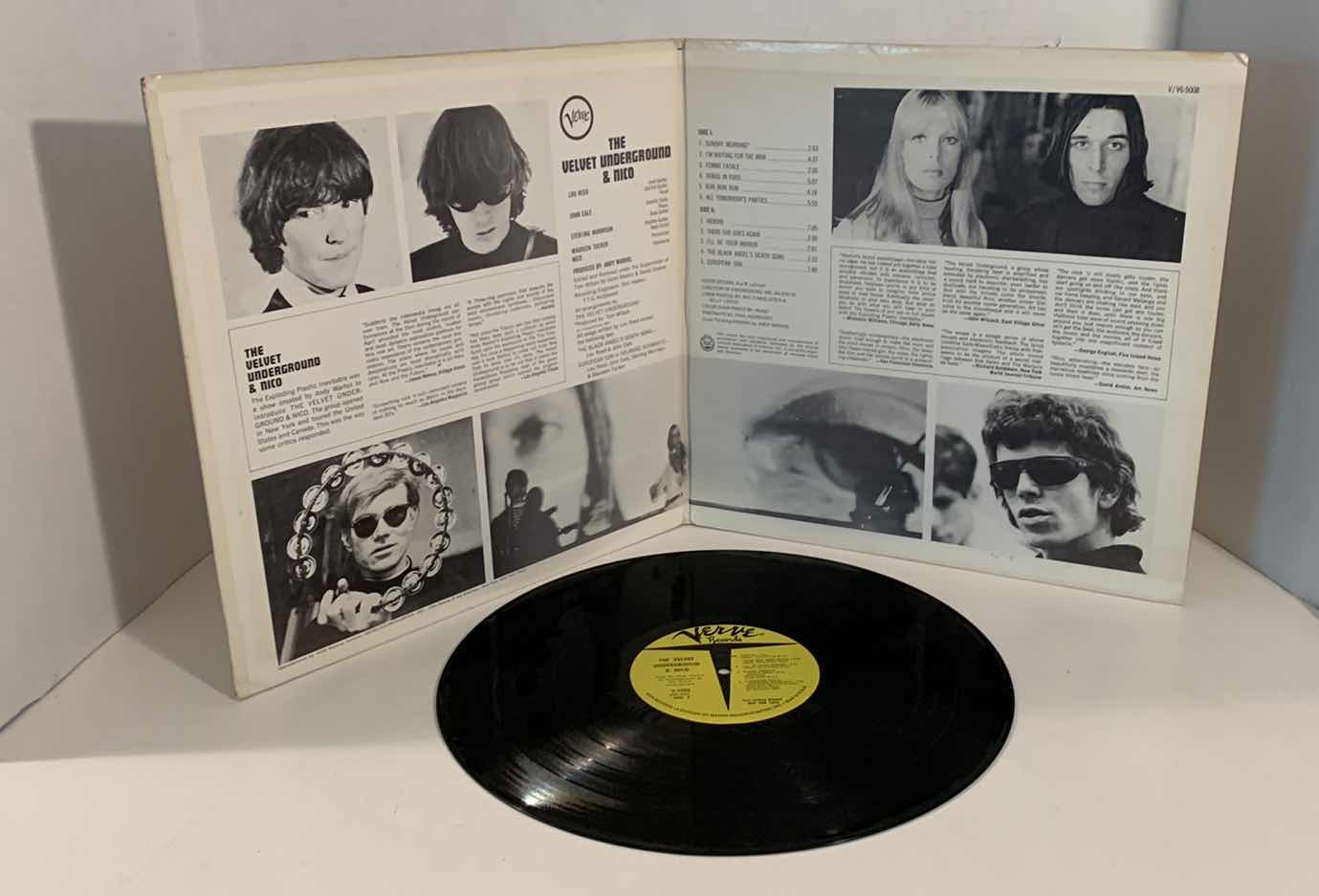 Photo 2 of THE VELVET UNDERGROUND & NICO ANDY WARHOL