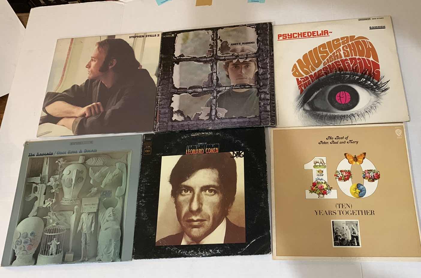 Photo 1 of ASSORTED VINTAGE RECORD ALBUMS VARIOUS ARTISTS