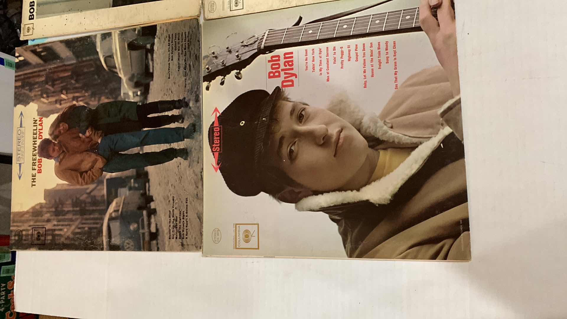 Photo 2 of VINTAGE BOB DYLAN ALBUMS