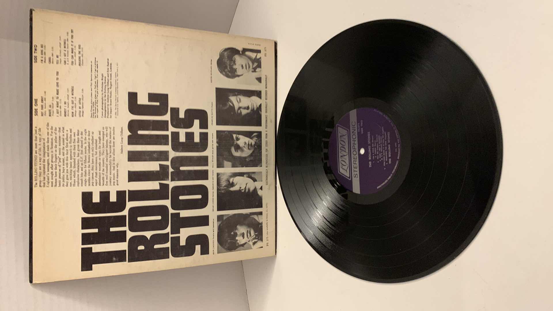 Photo 3 of THE ROLLING STONES “ENGLAND’S NEWEST HIT MAKERS” RECORD ALBUMLONDON PS 375