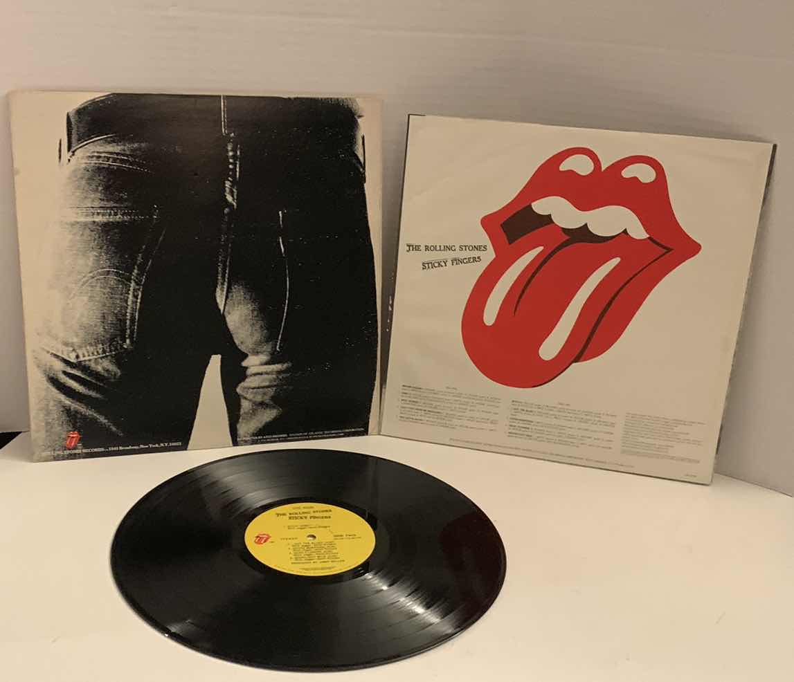 Photo 4 of THE ROLLING STONES “STICKY FINGERS” RECORD ALBUM ROLLING STONES RECORDS