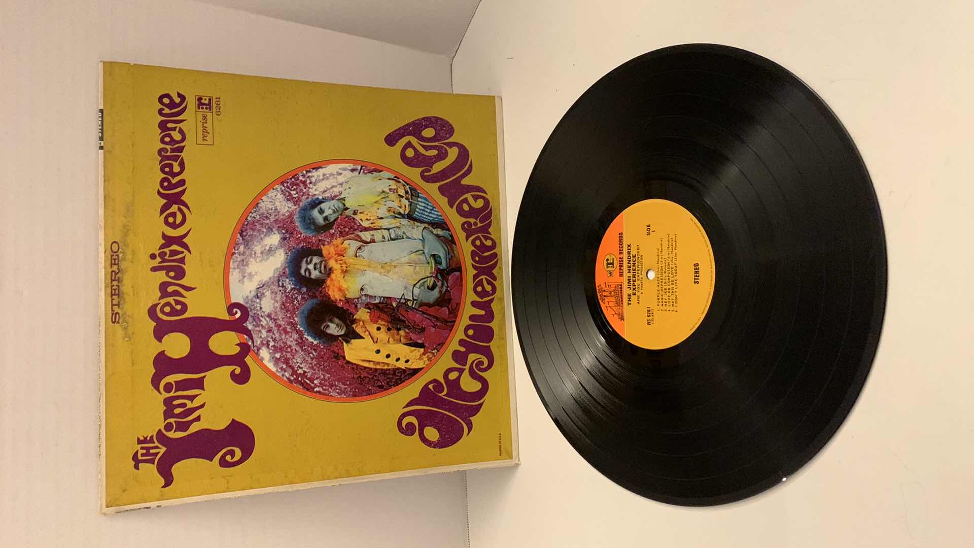 Photo 1 of THE JIMI HENDRIX EXPERIENCE “ARE YOU EXPERIENCED” RECORD ALBUM