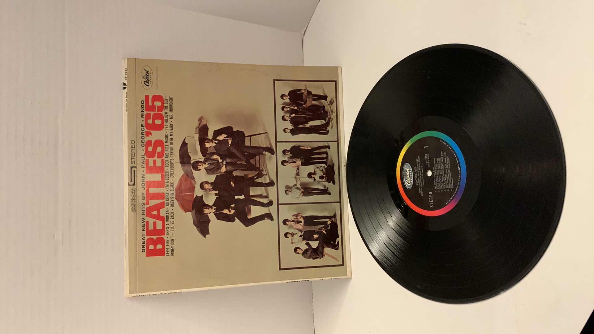 Photo 1 of THE BEATLES “BEATLES 65” RECORD ALBUM