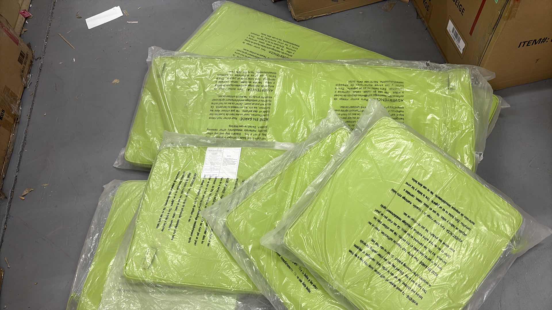 Photo 1 of 6-PCS OUTDOOR CUSHION