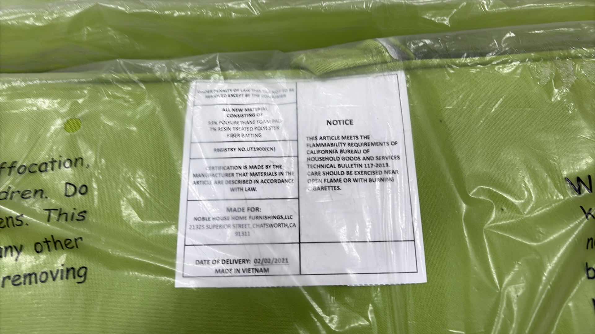 Photo 1 of 6-PCS OUTDOOR CUSHION