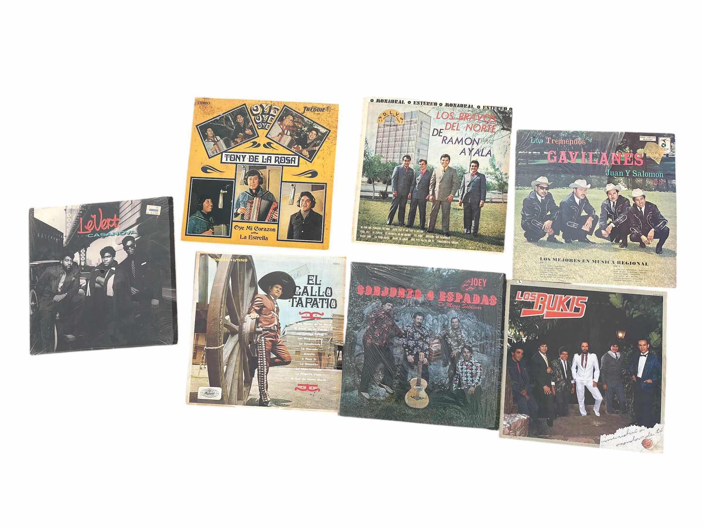 Photo 1 of (7)PCS RECORDS MEIXCAN MUSIC