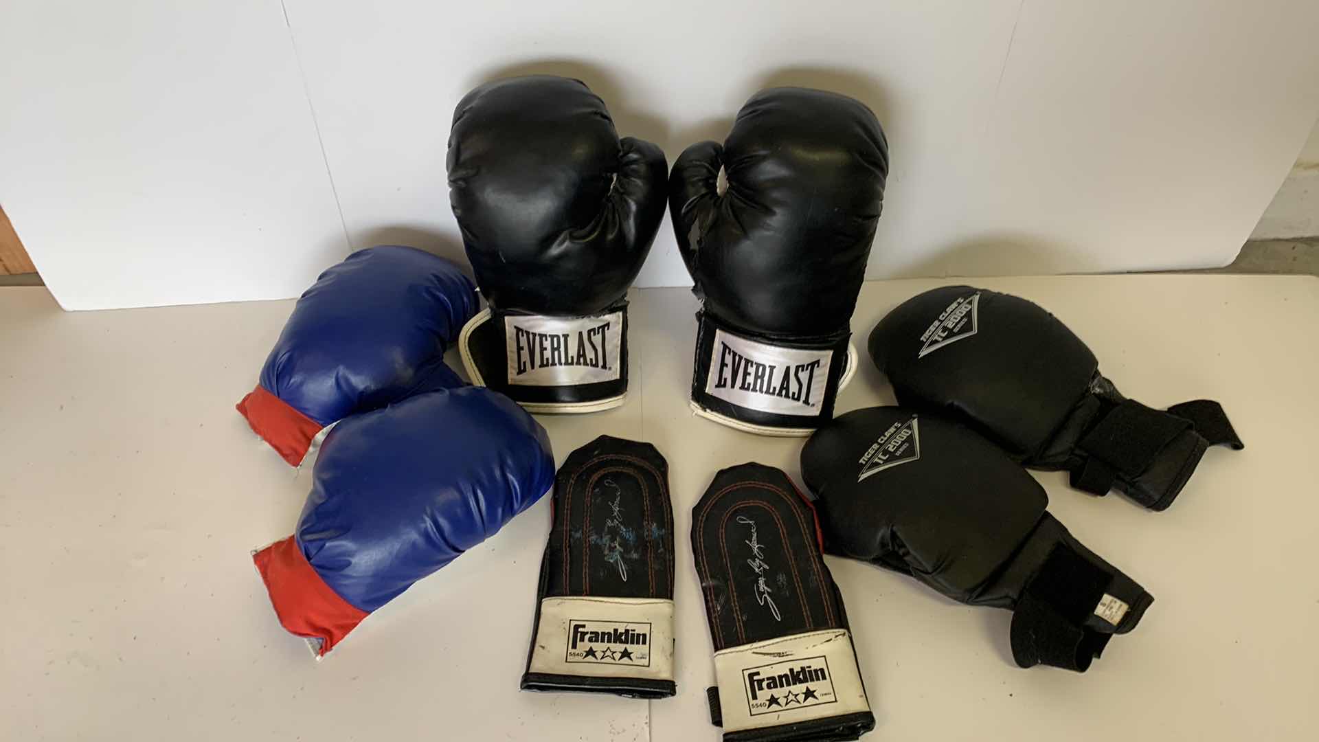 Photo 1 of ASSORTED BOXING AND SPARING GLOVES EVERLASTING FRANKLIN