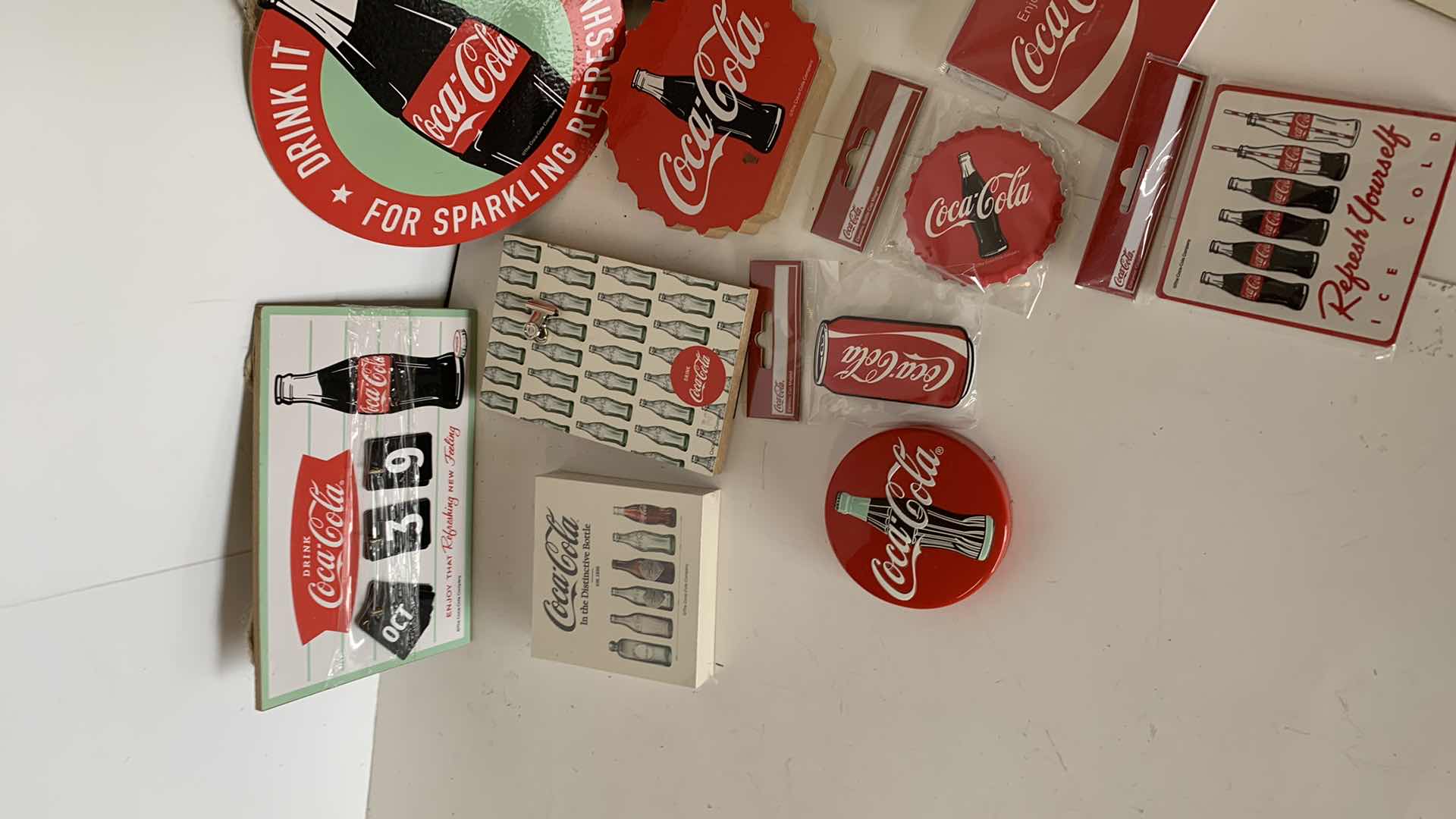 Photo 2 of ASSORTED COCA COLA ITEMS