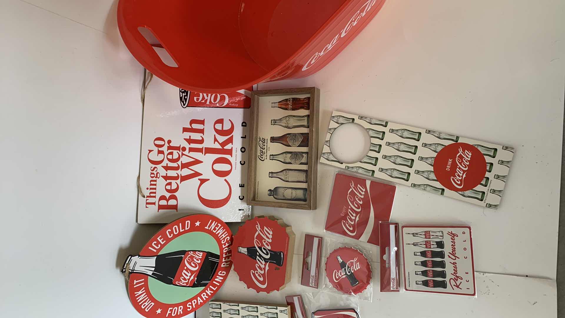 Photo 3 of ASSORTED COCA COLA ITEMS