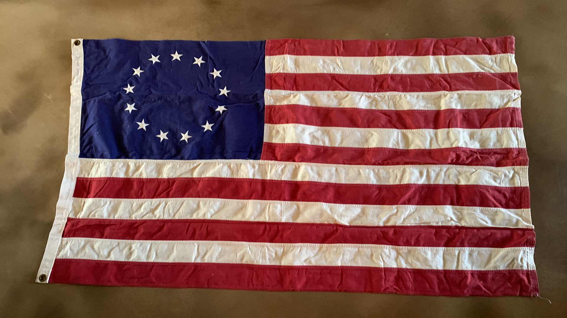 Photo 1 of FULL SIZE BETSY ROSS UNITED STATES FLAG