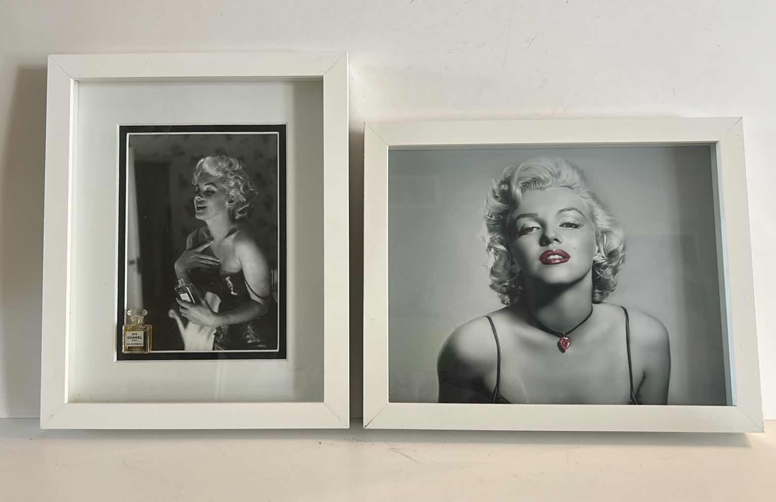 Photo 1 of 2 - MARILYN MONROE PHOTOS FRAMED 9” x 11”