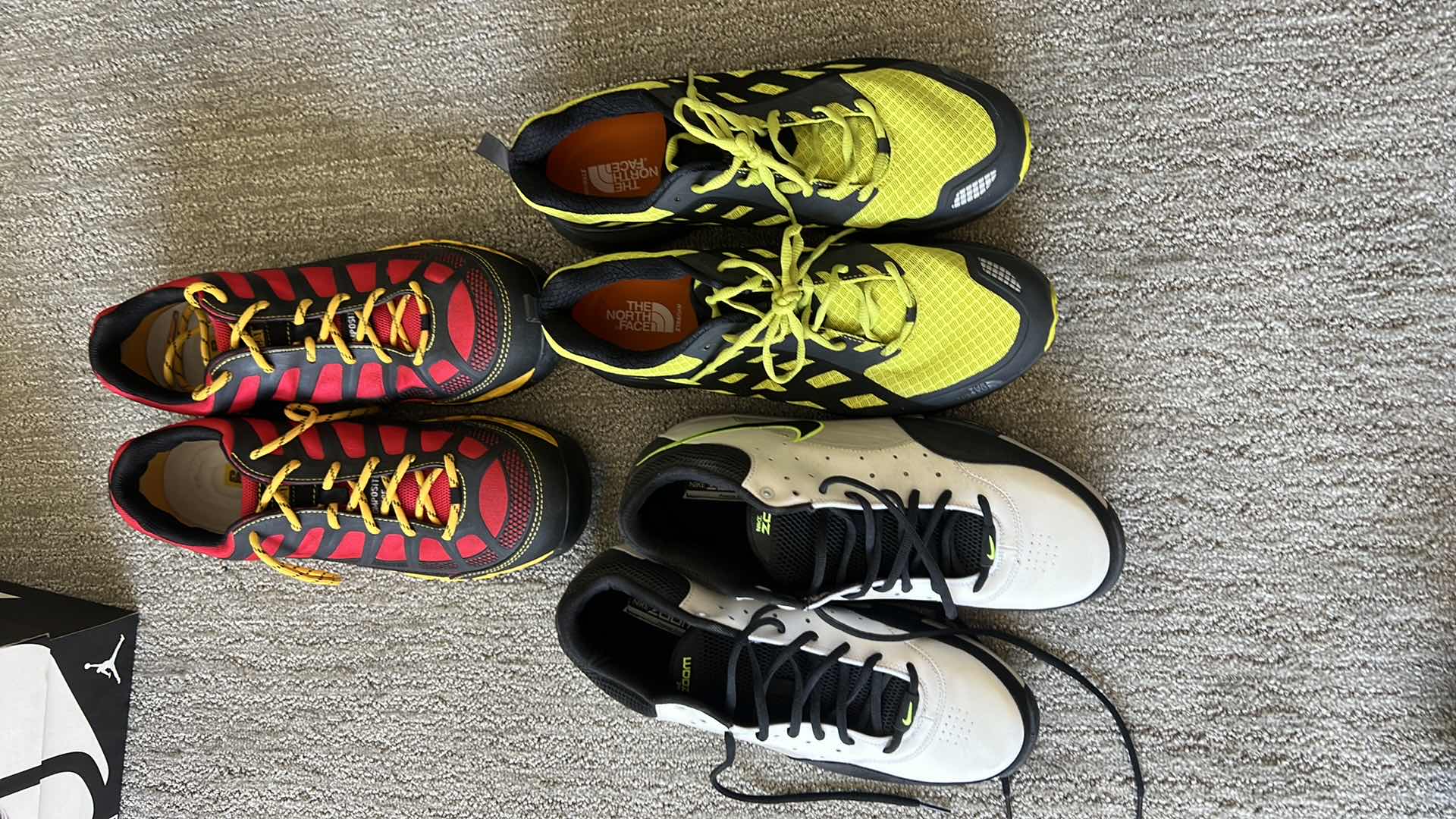 Photo 1 of 3 PAIRS - MEN’S SHOES (SIZE 12)