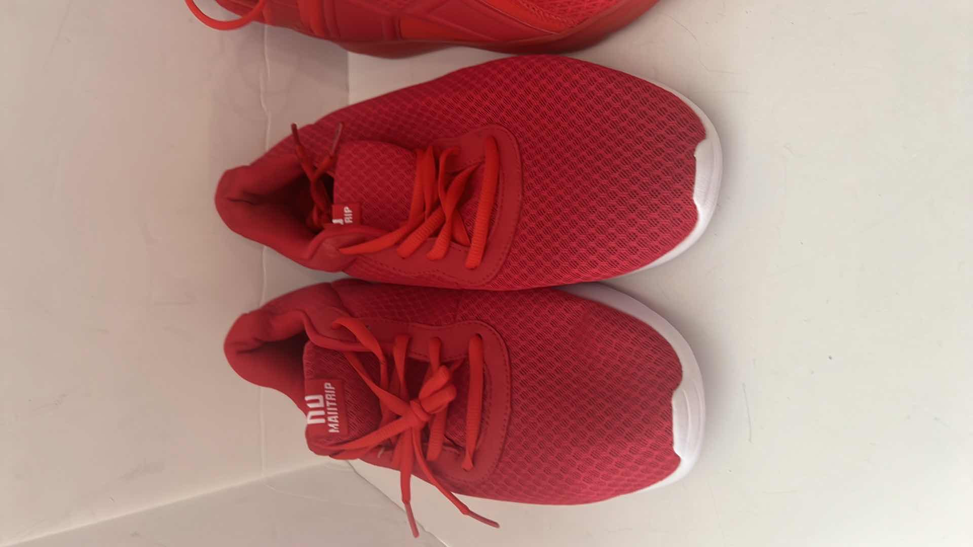 Photo 3 of 2 PAIRS-RED MEN’S SIZE 12 ATHLETIC SHOES