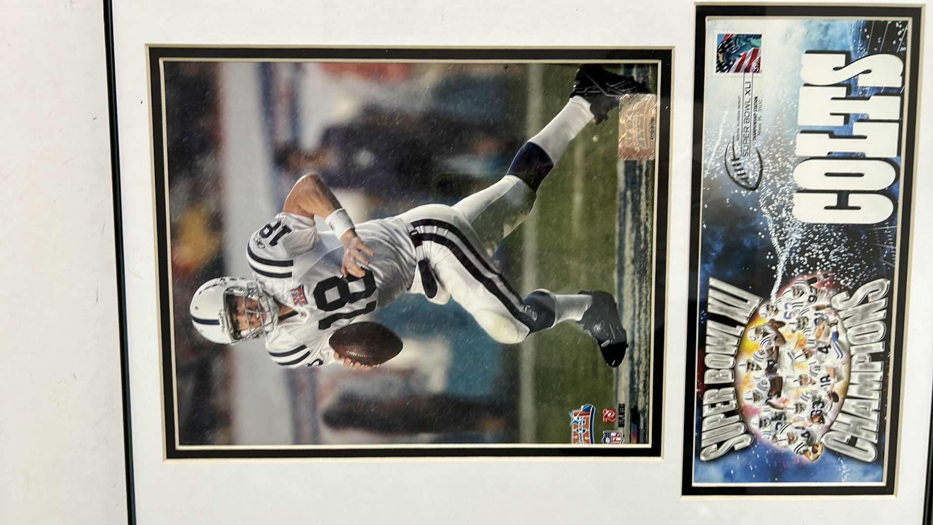 Photo 3 of COLLECTIBLE SUPER BOWL XLI CHAMPION COLTS 12” x 16”