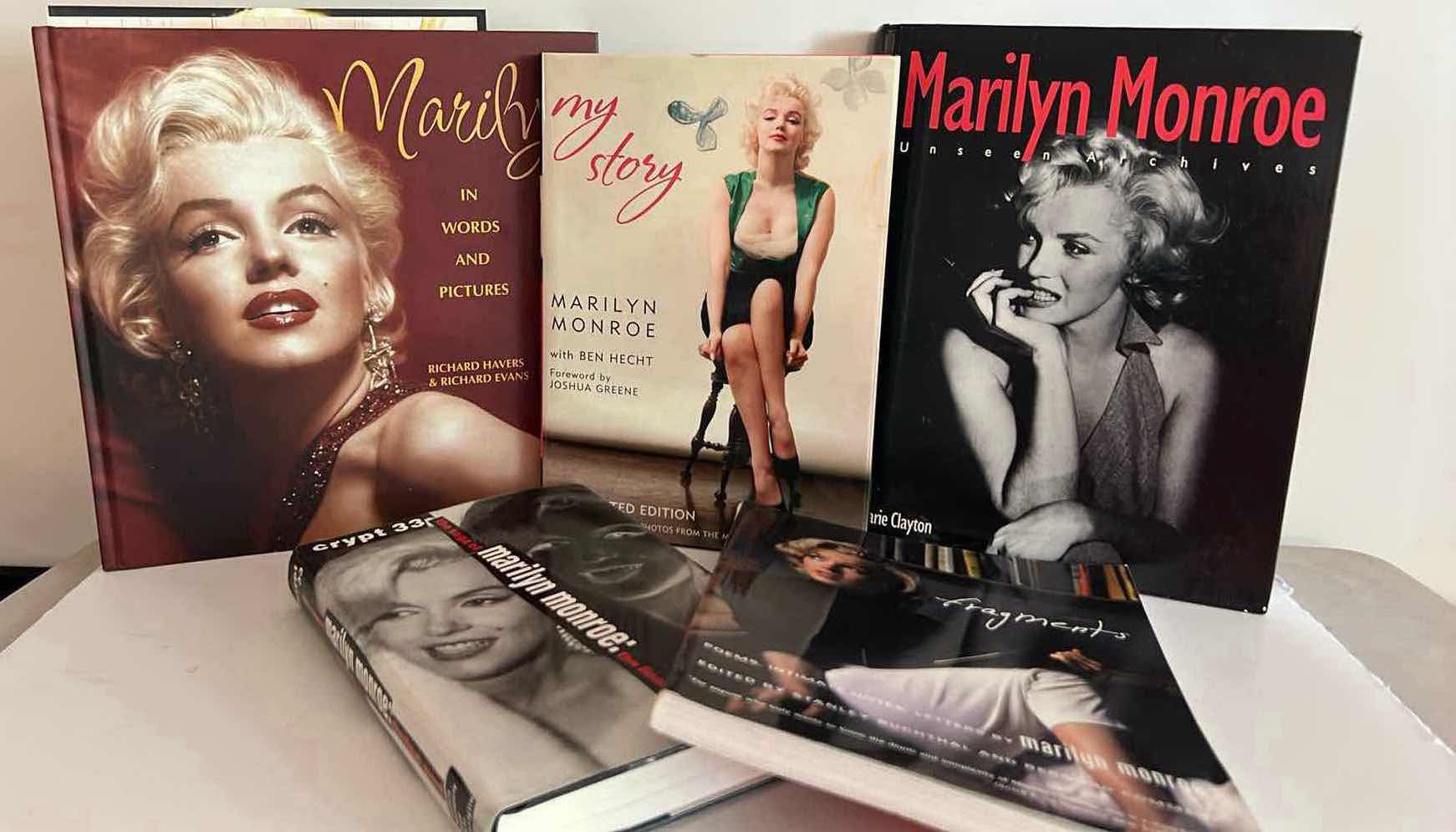 Photo 1 of 5 “MARILYN MONROE” BOOKS