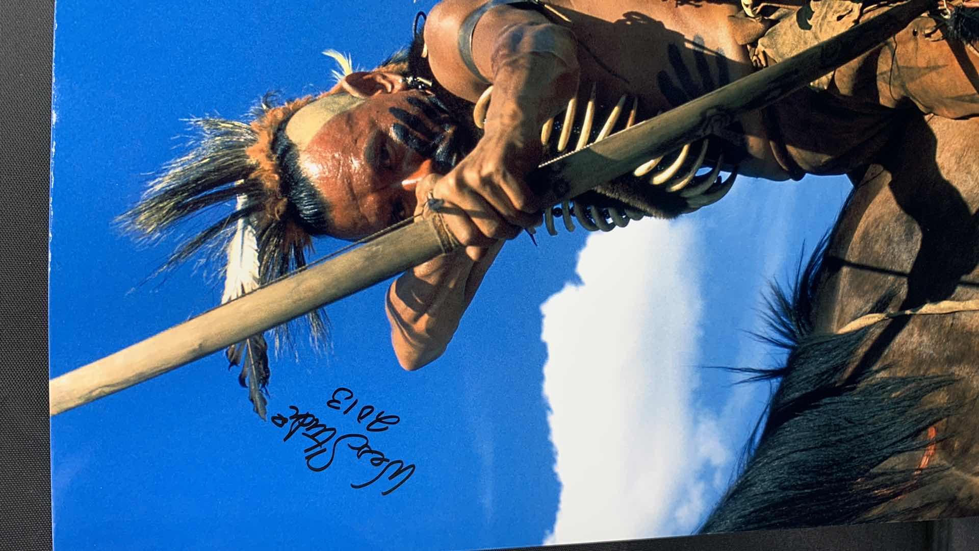 Photo 2 of WES STUDI - SIGNED AUTOGRAPHED PHOTO W LETTER OF AUTHENTICITY 8” X 10”