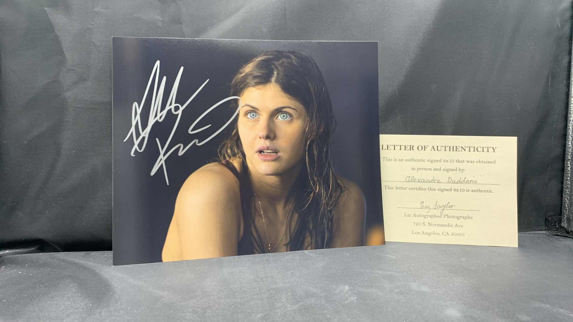 Photo 1 of ALEXANDRA DADDARIO  - SIGNED AUTOGRAPHED PHOTO W LETTER OF AUTHENTICITY 8” X 10”