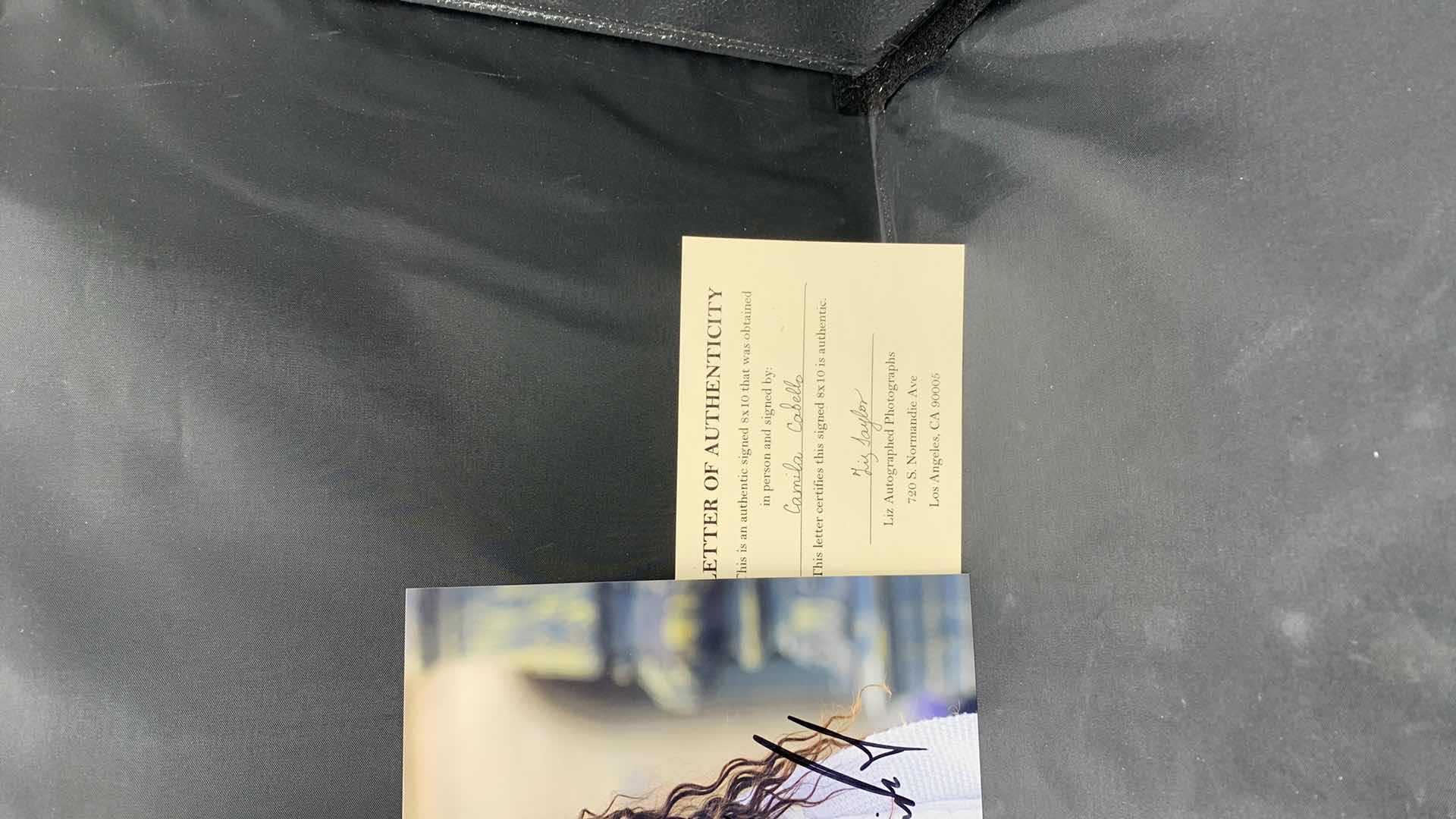 Photo 3 of CAMILA CABELLO  - SIGNED AUTOGRAPHED PHOTO W LETTER OF AUTHENTICITY 8” X 10”