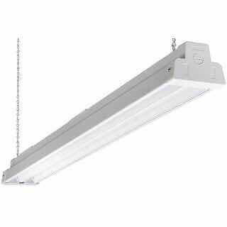 Photo 1 of COMMERCIAL ELECTRIC 4 FT WHITE LED LINEAR INDUSTRIAL LOW BAY LIGHT 1004 095 961