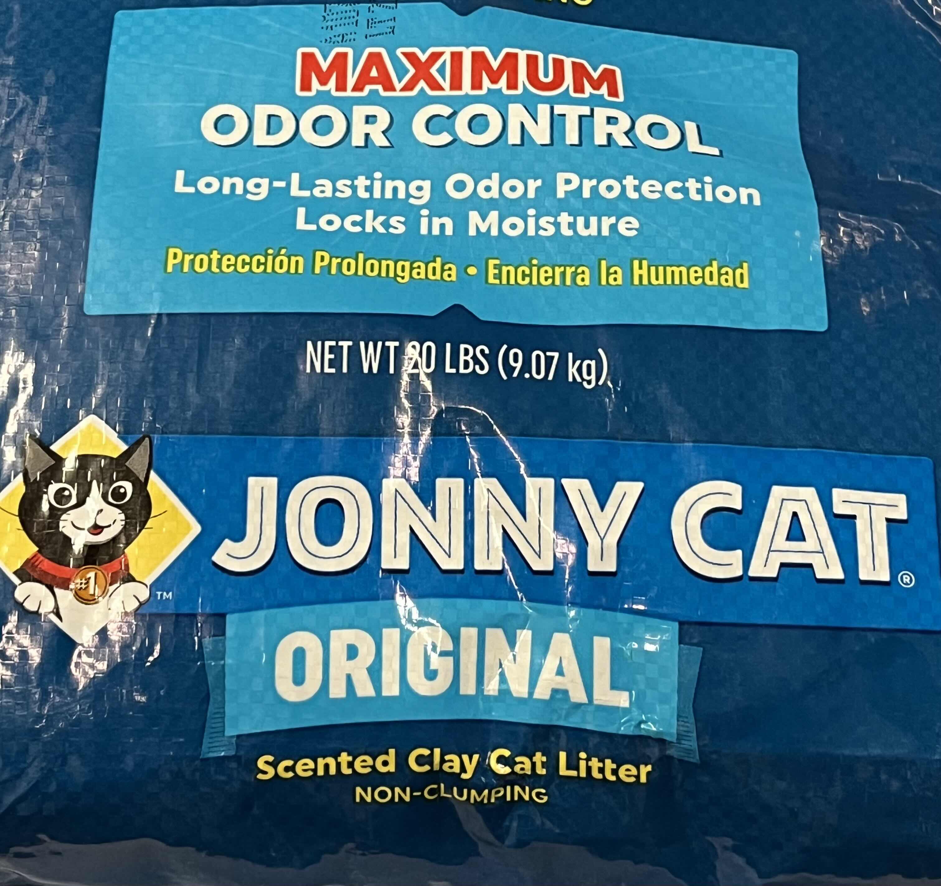 Photo 2 of JONNY CAT NON-CLUMPING SCENTED CLAY CAT LITTER BAG 20lb