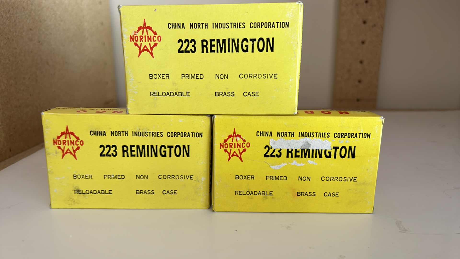 Photo 2 of 3 NEW 223 REMINGTON BULLETS AND 1 REFILLABLE CARTRIDGES