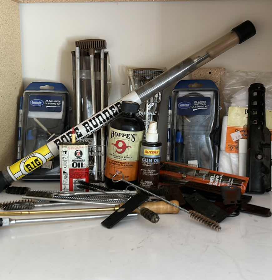 Photo 1 of GUN CLEANING SUPPLIES