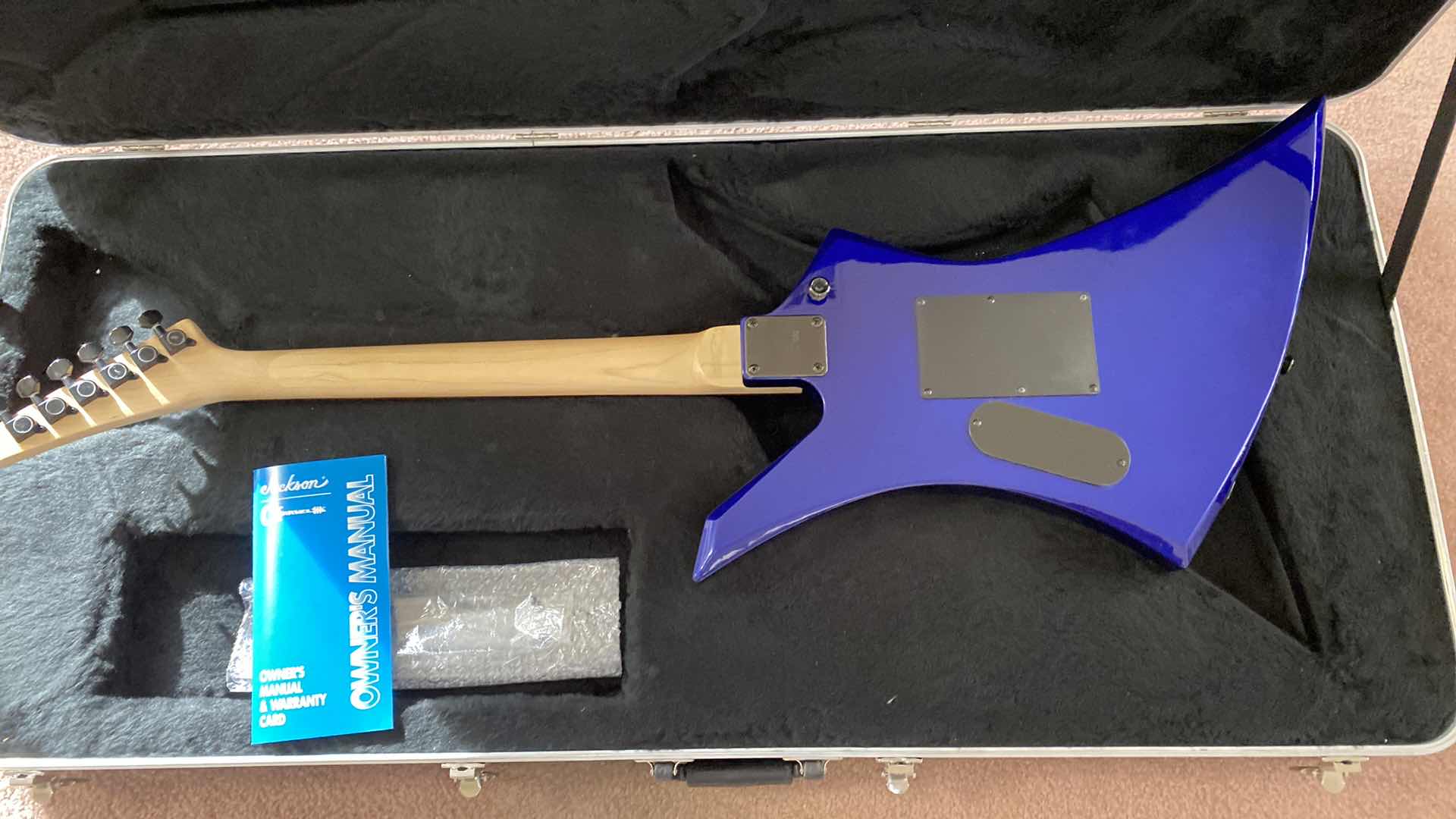 Photo 10 of  JACKSON KELLY CHARVEL ELECTRIC GUITAR SERIAL#99101385 ELECTRIC BLUE COLOR IN CASE NON-REFUNDABLE FINAL SALE